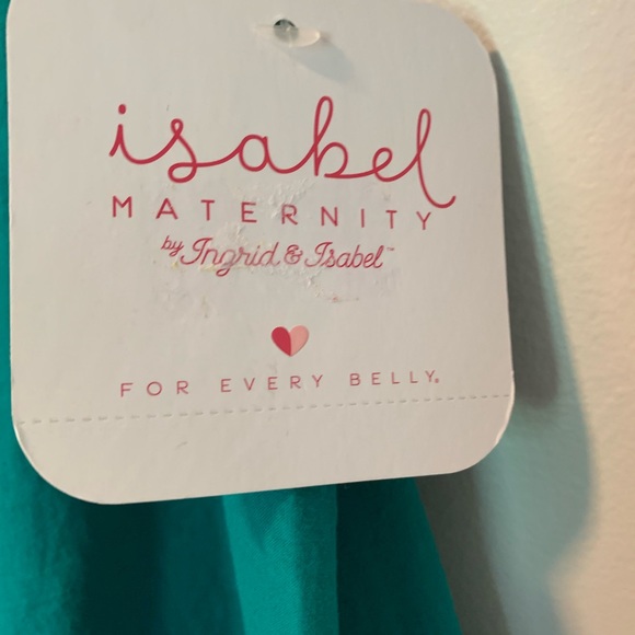 NWT Isabel Maternity Embroidered Top - Picture 5 of 5